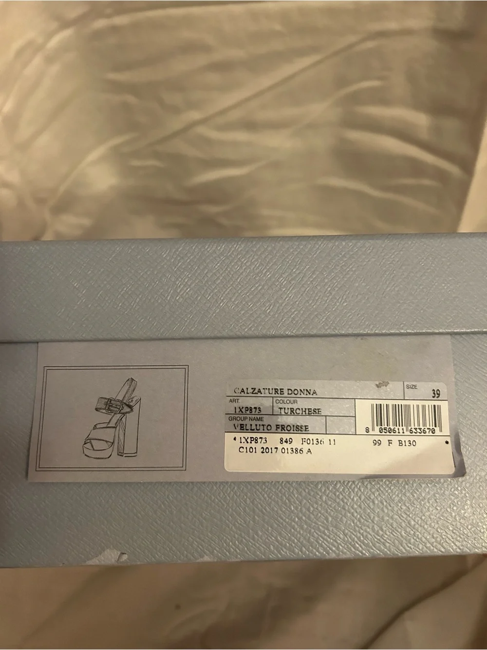 PRADA PLATFORM HEELS